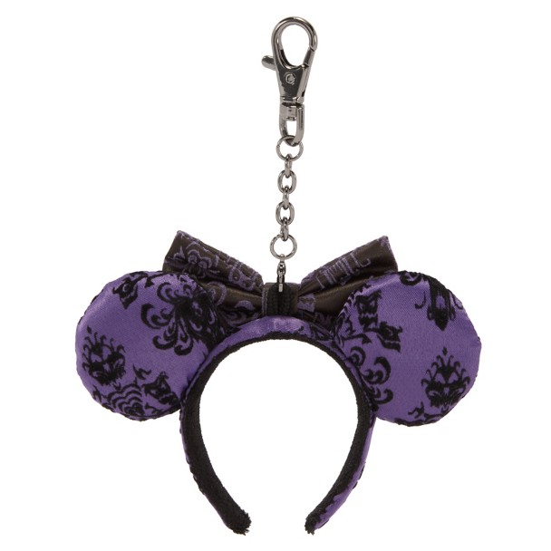 The Haunted Mansion Wallpaper Ear Headband Bag Charm