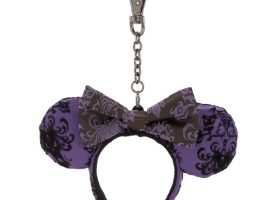 The Haunted Mansion Wallpaper Ear Headband Bag Charm