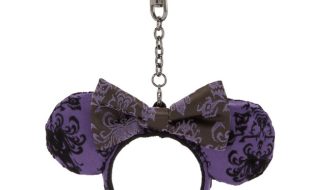 The Haunted Mansion Wallpaper Ear Headband Bag Charm