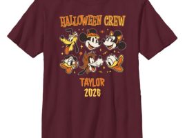 Mickey Mouse and Friends ”Halloween Crew” Family Matching T-Shirt – Customized | Disney Store