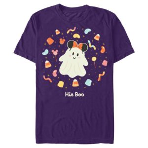 Halloween Ghost with Minnie Mouse Ears T-Shirt - Customized | Disney Store