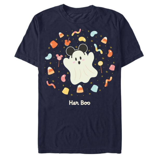 Halloween Ghost with Mickey Mouse Ears T-Shirt - Customized | Disney Store
