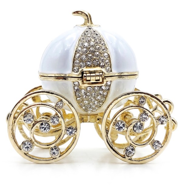 Pumpkin Coach Trinket Box by Arribas - Cinderella
