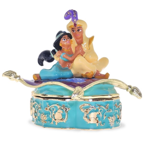 Aladdin and Jasmine Trinket Box by Arribas