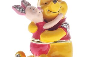 Winnie the Pooh and Piglet Trinket Box by Arribas