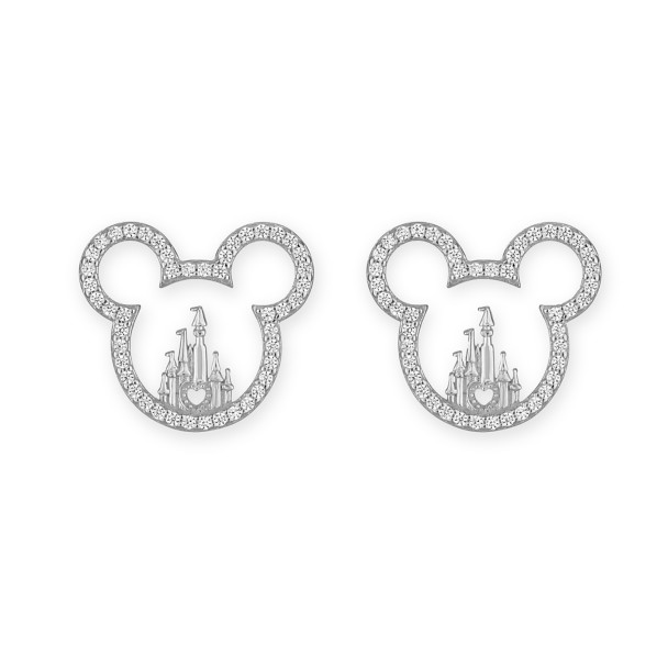 Mickey Mouse Seated Earrings by Rebecca Hook