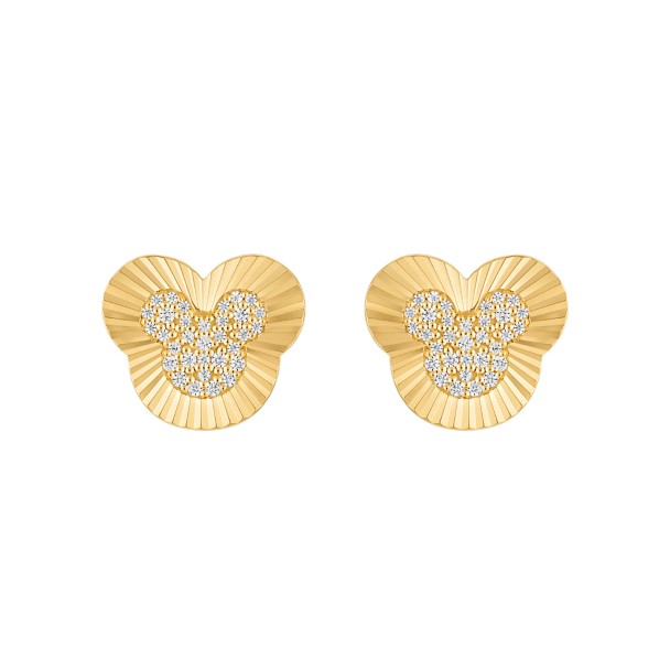 Mickey Mouse Seated Earrings by Rebecca Hook