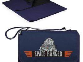 Buzz Lightyear Outdoor Water-Resistant Picnic Blanket Tote by Picnic Time – Toy Story