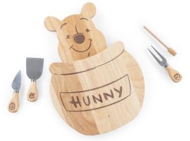 Winnie the Pooh Honey Pot Charcuterie Board Set with Tools by Picnic Time