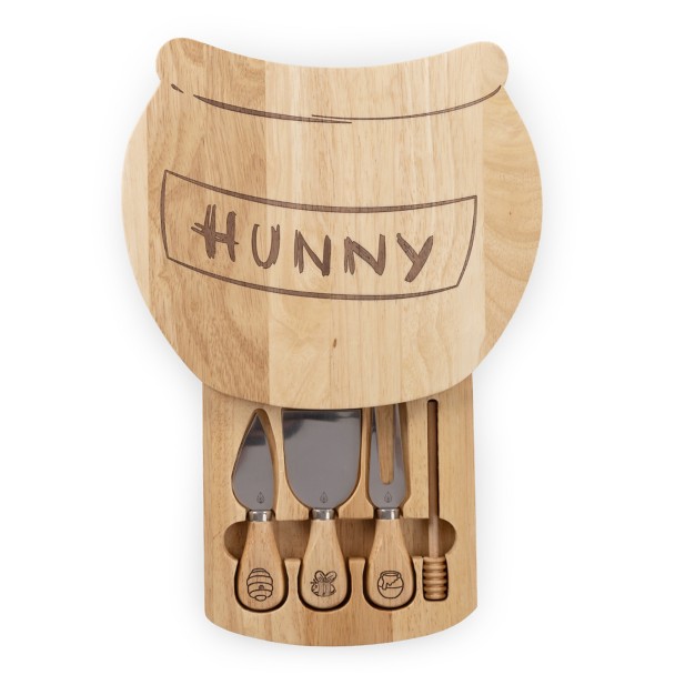 Winnie the Pooh Honey Pot Charcuterie Board Set with Tools by Picnic Time