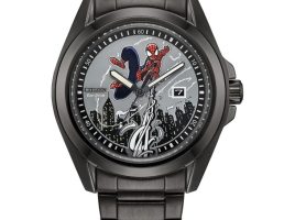 Spider-Man Watch and Pin Set by Citizen