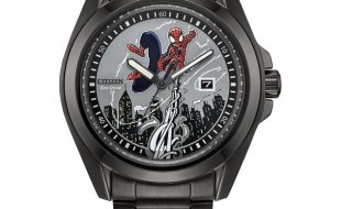 Spider-Man Watch and Pin Set by Citizen