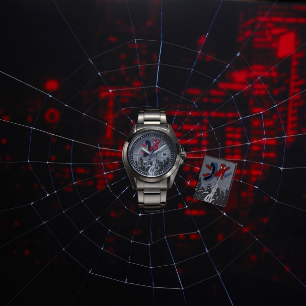Spider-Man Watch and Pin Set by Citizen