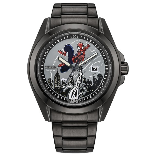 Spider-Man Watch and Pin Set by Citizen