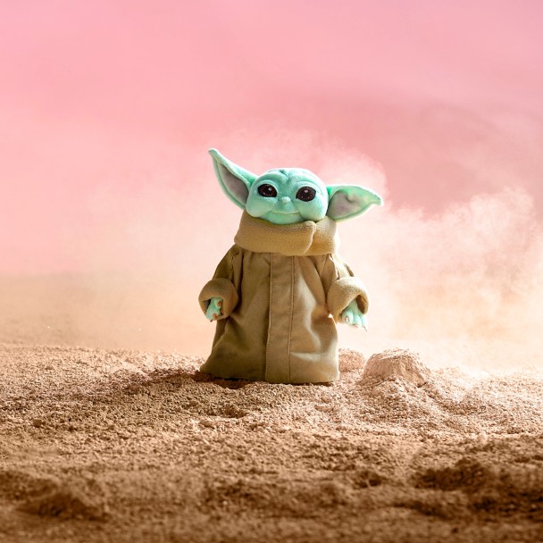 The Mandalorian and Grogu Plush Keychain Mystery Figure by Cosbi - Star Wars