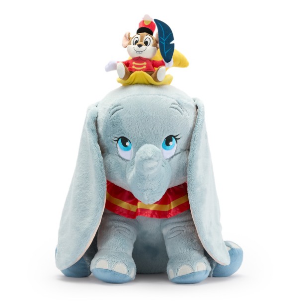 Dumbo and Timothy Mouse Plush - 85th Anniversary - Disney Vault - Large 17'' - D23 The Ultimate Disney Fan Event