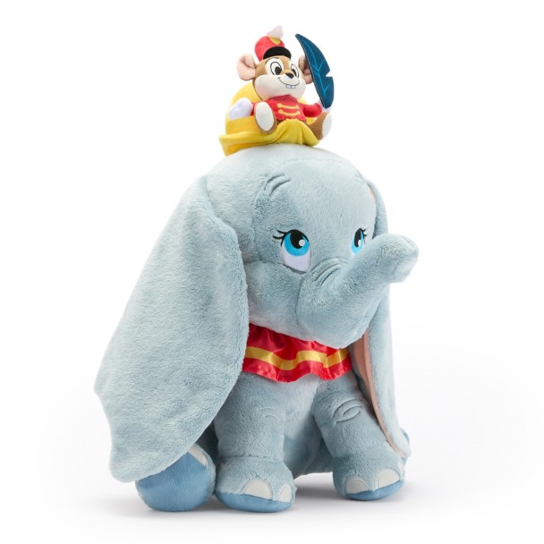 Dumbo and Timothy Mouse Plush - 85th Anniversary - Disney Vault - Large 17'' - D23 The Ultimate Disney Fan Event