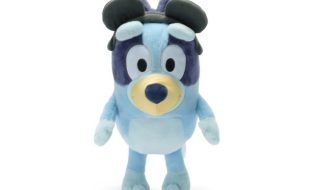 Bluey Plush with Mickey Mouse Ear Headband – Small 11”