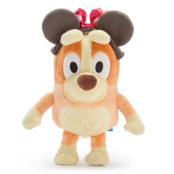 Bingo Plush with Minnie Mouse Ear Headband - Bluey - Small 11''