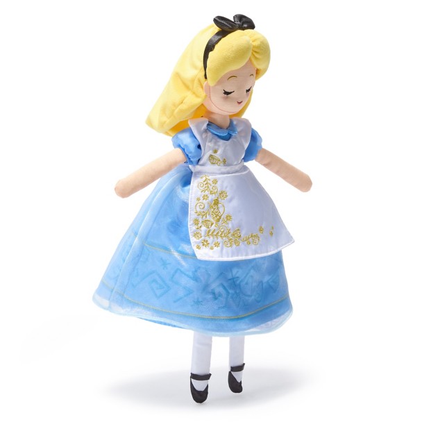 Alice in Wonderland 75th Anniversary Artisan Plush Doll - 15'' - D23 The Ultimate Disney Fan Event