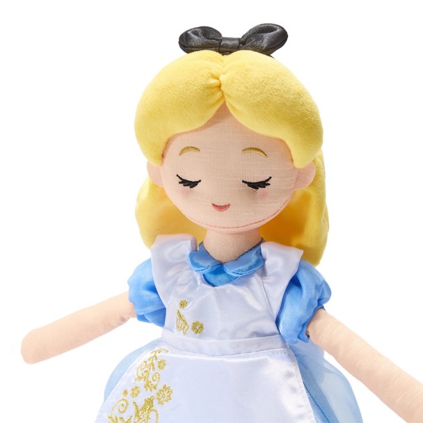 Alice in Wonderland 75th Anniversary Artisan Plush Doll - 15'' - D23 The Ultimate Disney Fan Event