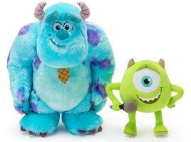 Sulley and Mike Wazowski Plush Set – Monsters Inc. 25th Anniversary – D23 The Ultimate Disney Fan Event