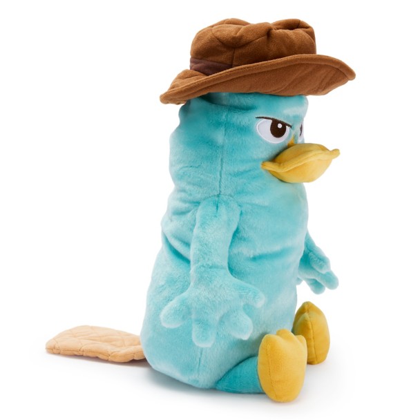 Perry as ''Agent P'' Transforming Plush - Phineas and Ferb - 15'' - Disney Store Japan
