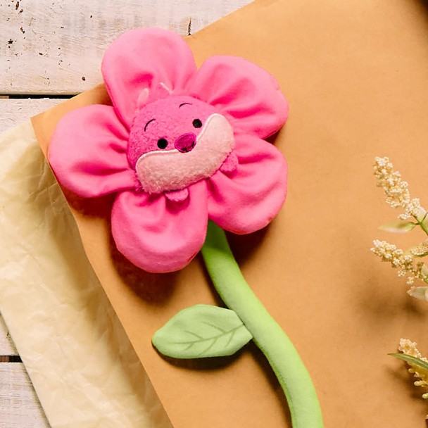 Cheshire Cat Plush Flower - Alice in Wonderland - Blooms by Disney - 14'' - D23 The Ultimate Disney Fan Event