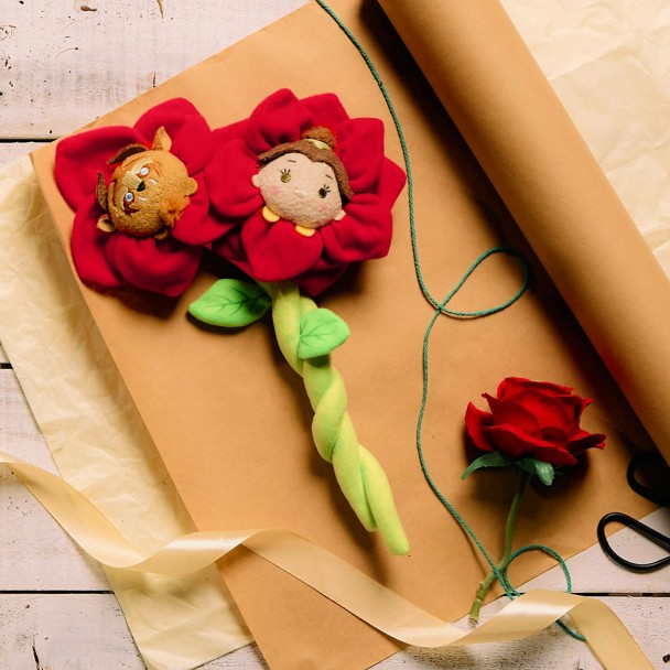 Belle Plush Flower - Beauty and the Beast - Blooms by Disney - 14'' - D23 The Ultimate Disney Fan Event