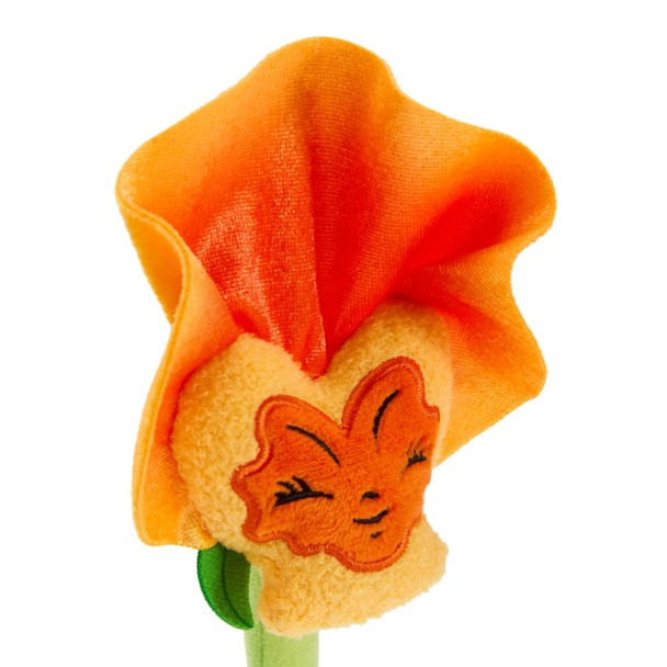 Orange Pansy Plush Flower - Alice in Wonderland - Blooms by Disney - 14'' - D23 The Ultimate Disney Fan Event