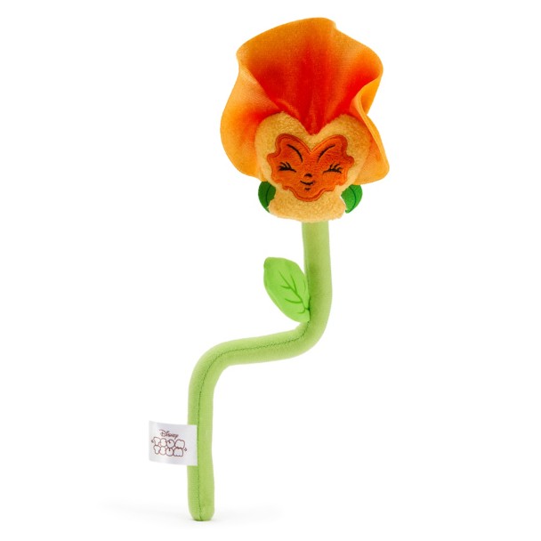 Orange Pansy Plush Flower - Alice in Wonderland - Blooms by Disney - 14'' - D23 The Ultimate Disney Fan Event