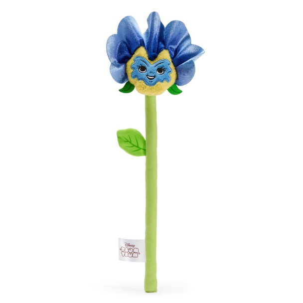 Blue Pansy Plush Flower - Alice in Wonderland - Blooms by Disney - 14'' - D23 The Ultimate Disney Fan Event