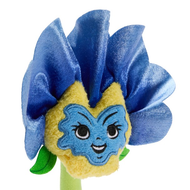 Blue Pansy Plush Flower - Alice in Wonderland - Blooms by Disney - 14'' - D23 The Ultimate Disney Fan Event