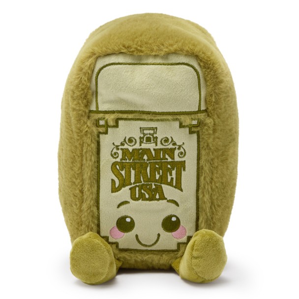 Main Street Trash Can Plush - Disney Iconics - 8'' - D23 The Ultimate Disney Fan Event