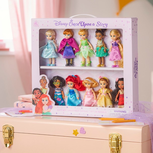Disney Once Upon a Story Collection Mini Doll Gift Set - 5''