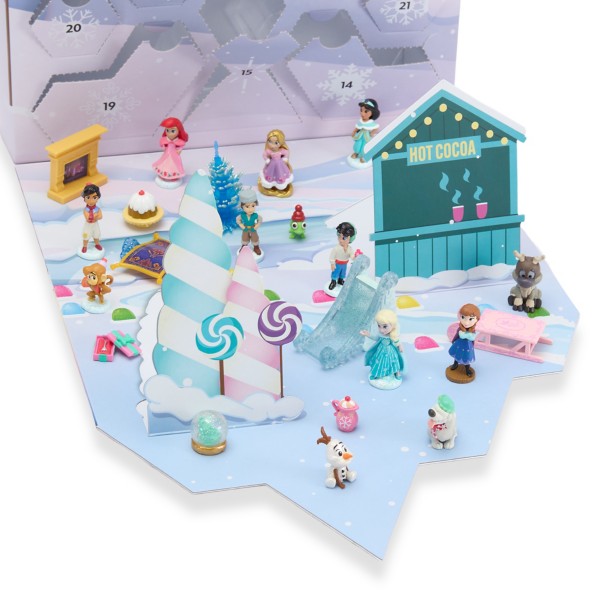 Disney Once Upon a Story 24-Day Countdown Calendar Micro Figure Set