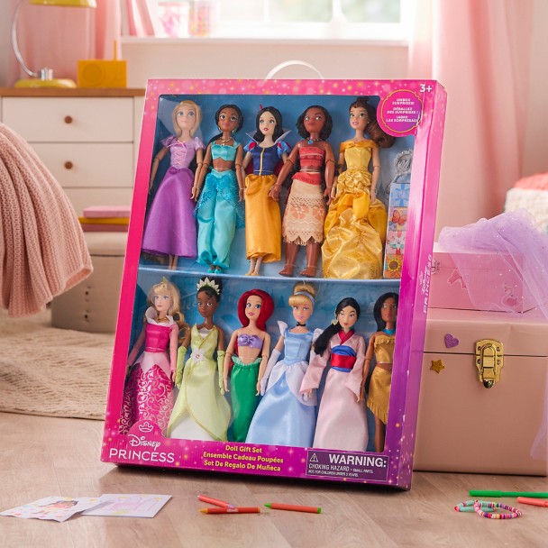 Disney Princess Classic Doll Collection Gift Set - 10 1/2'' to 11 1/2''
