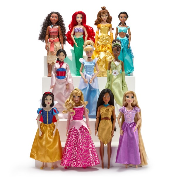 Disney Princess Classic Doll Collection Gift Set - 10 1/2'' to 11 1/2''