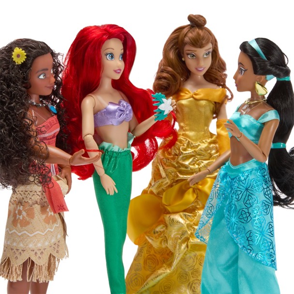 Disney Princess Classic Doll Collection Gift Set - 10 1/2'' to 11 1/2''