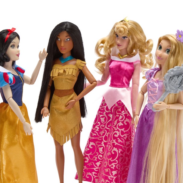 Disney Princess Classic Doll Collection Gift Set - 10 1/2'' to 11 1/2''