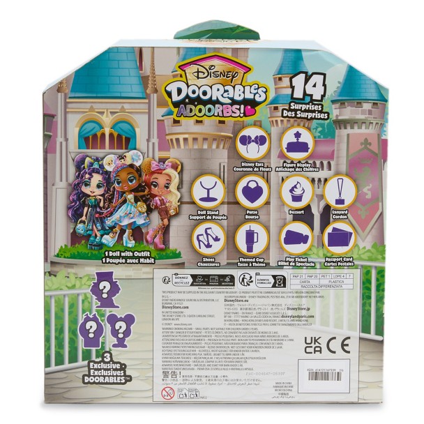 Disney Doorables ADOORBS! Doll Mystery Box - Disney Parks - D23 The Ultimate Disney Fan Event