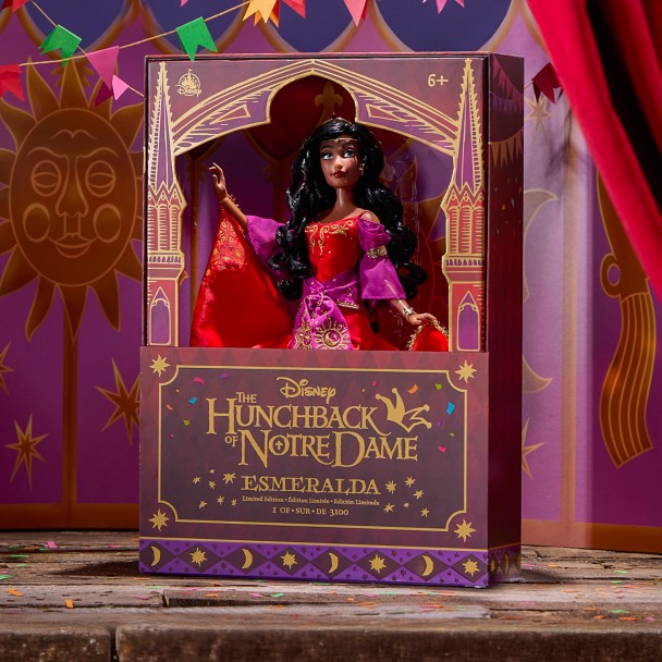 Esmeralda Limited Edition Doll - The Hunchback of Notre Dame 30th Anniversary - 16'' - D23 The Ultimate Disney Fan Event