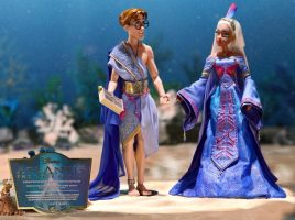 Milo Thatch and Princess Kida Limited Edition Doll Set – Atlantis The Lost Empire 25th Anniversary – 17” – D23 The Ultimate Disney Fan Event