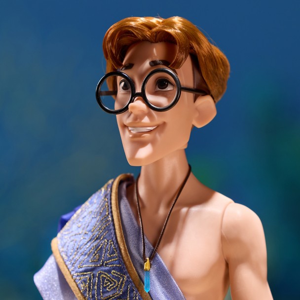 Milo Thatch and Princess Kida Limited Edition Doll Set - Atlantis The Lost Empire 25th Anniversary - 17'' - D23 The Ultimate Disney Fan Event