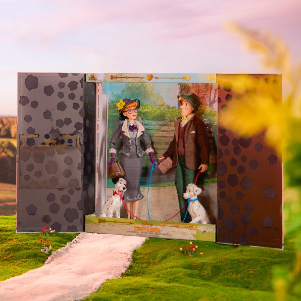 Roger and Anita Limited Edition Doll Set - 101 Dalmatians 65th Anniversary - 17'' - Exclusive - D23 The Ultimate Disney Fan Event