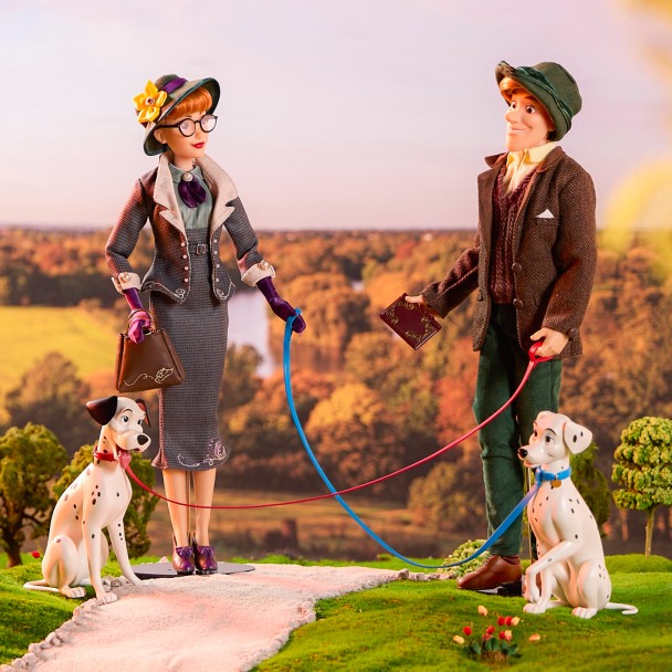 Roger and Anita Limited Edition Doll Set – 101 Dalmatians 65th Anniversary – 17” – Exclusive – D23 The Ultimate Disney Fan Event Roger and Anita Limited Edition Doll Set – 101 Dalmatians 65th Anniversary – 17” – Exclusive – D23 The Ultimate Disney Fan Event