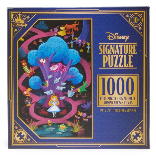 Alice in Wonderland 75th Anniversary Disney Signature Puzzle by Stephanie Laberis