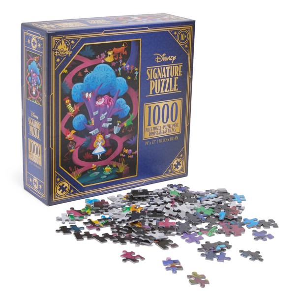 Alice in Wonderland 75th Anniversary Disney Signature Puzzle by Stephanie Laberis