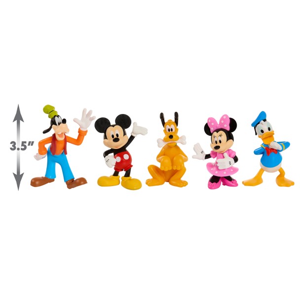Mickey Mouse and Friends Collectible Figure Set - Mickey Mouse Clubhouse
