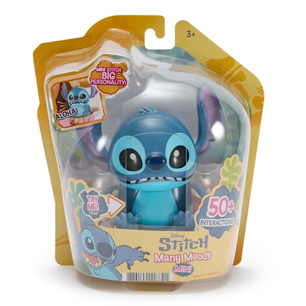Stitch Many Moods Mini Interactive Figure - Lilo & Stitch